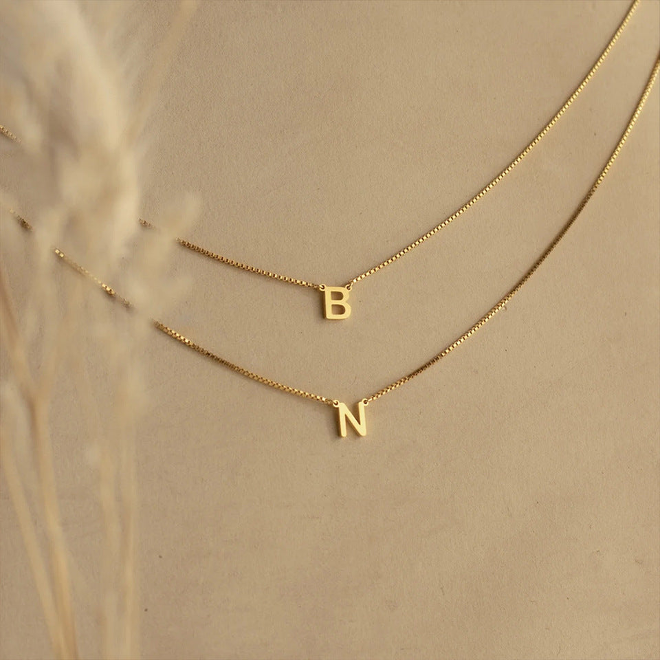 Elegant Initial Necklace